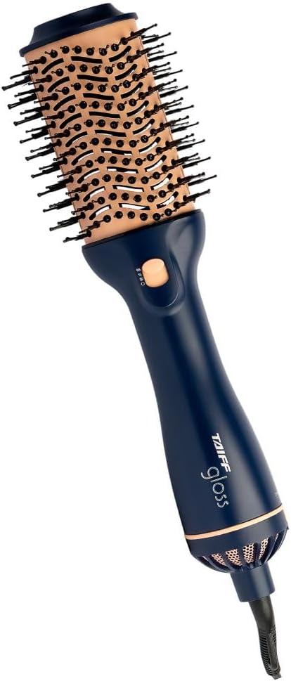 Escova Secadora Taiff Gloss Blue 1200w Bivolt Chaveado