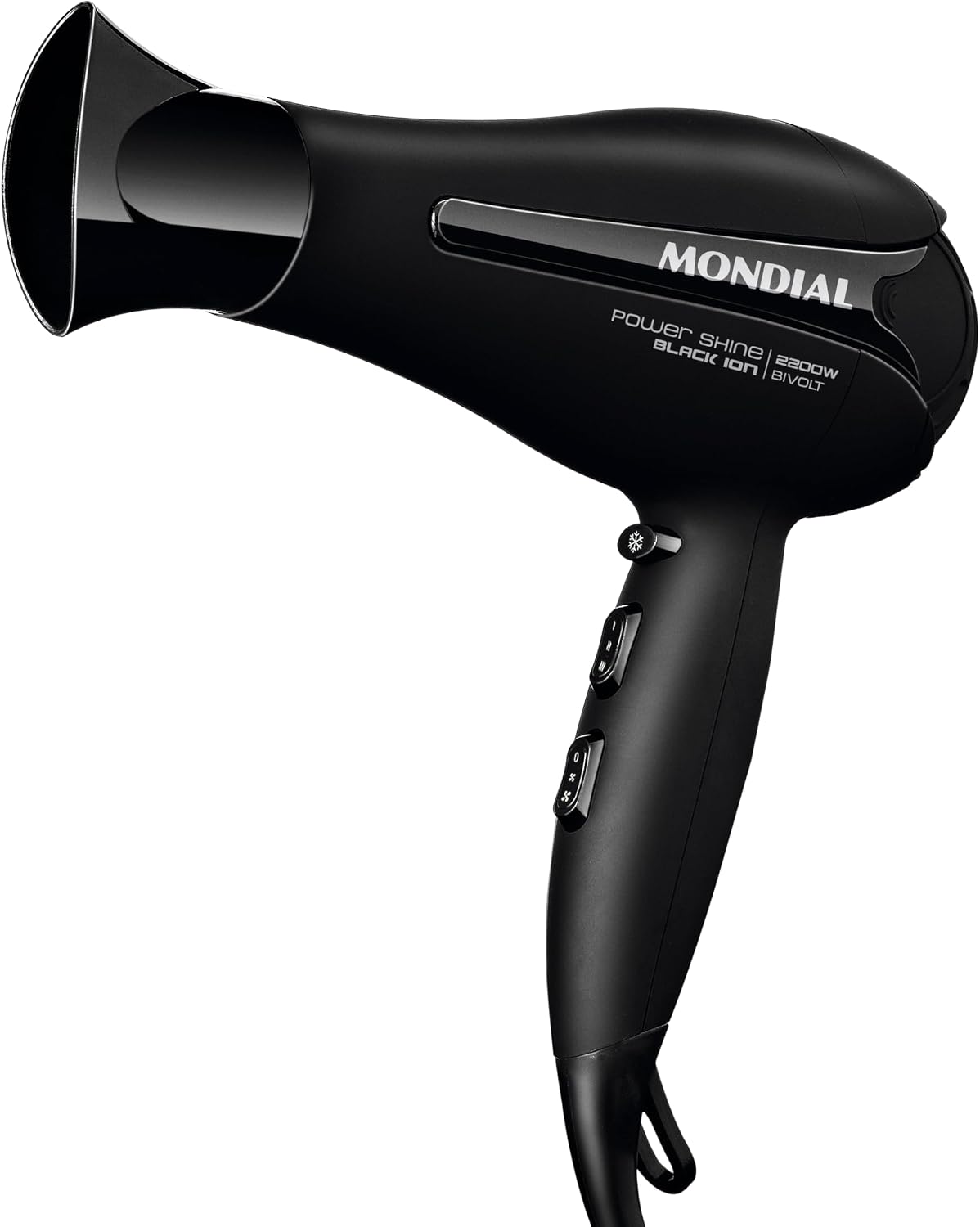 MONDIAL Secador Power Shine, Preto, 2200W, Bivolt - SC-13-BI
